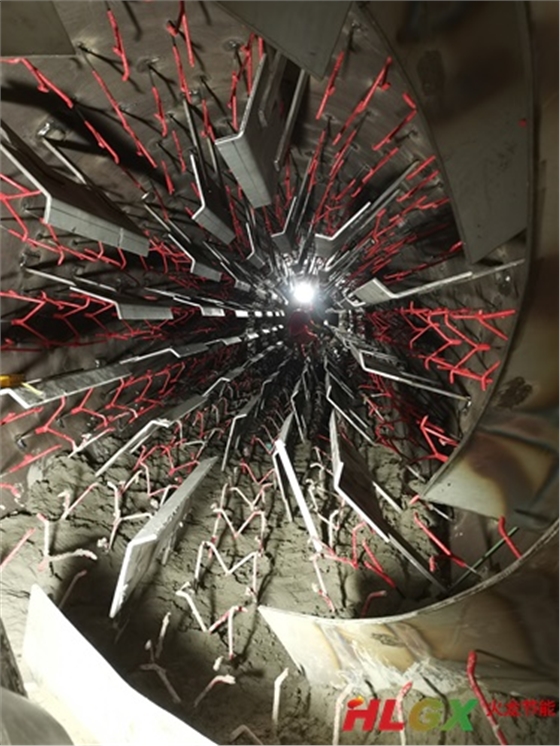 江西吉州回轉窯保溫項目