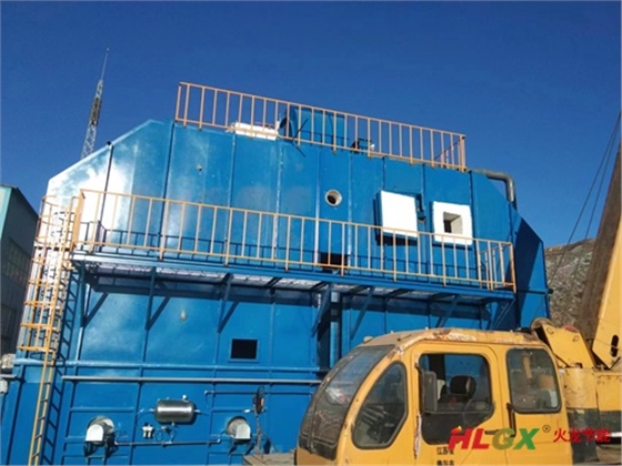 山西長(cháng)冶CO爐保溫