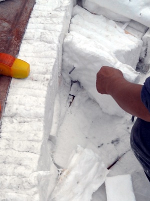 陶瓷纖維模塊安裝施工 陶瓷纖維模塊安裝施工