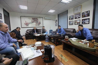 俄羅斯客戶(hù)來(lái)訪(fǎng)火龍節能 俄羅斯客戶(hù)來(lái)訪(fǎng)火龍節能