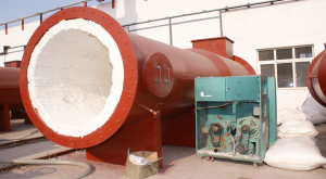 山東天力熱風(fēng)爐陶瓷纖維噴涂料、模塊安裝施工