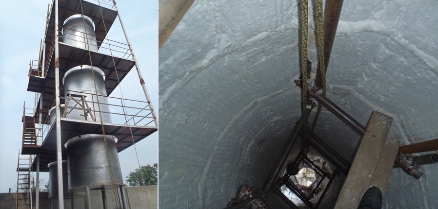 四川成都?；⒅榕蛎洜t保溫陶瓷纖維保溫項目